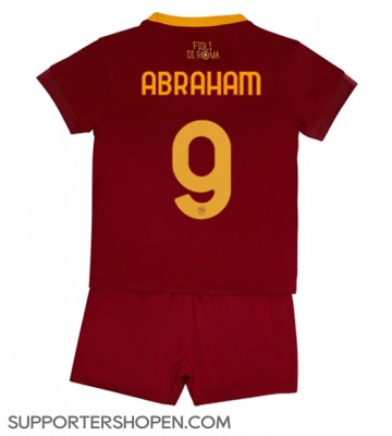 AS Roma Tammy Abraham #9 Hemmatröja Barn 2022-23 Kortärmad (+ korta byxor)